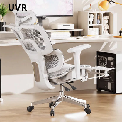 UVR Game Office Chair Female Anchor Live Broadcasting Room Live Adjustable Swivel Chair Reclining Computer Athletics Chair