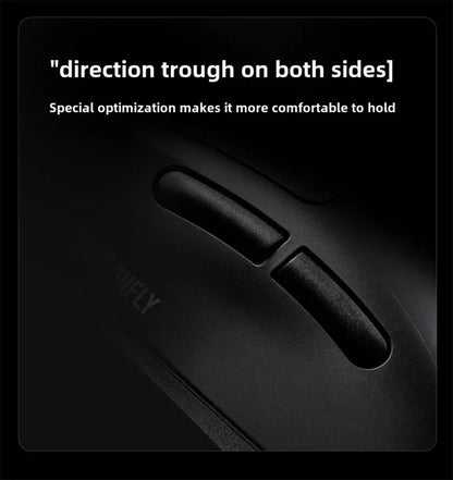ATK Dragonfly A9 kabellose Bluetooth-Gaming-Maus, ergonomisches Design, schnelle Reaktion, PAW3950 Ultra, 800mAh, leicht, 8KHz, E-Sports