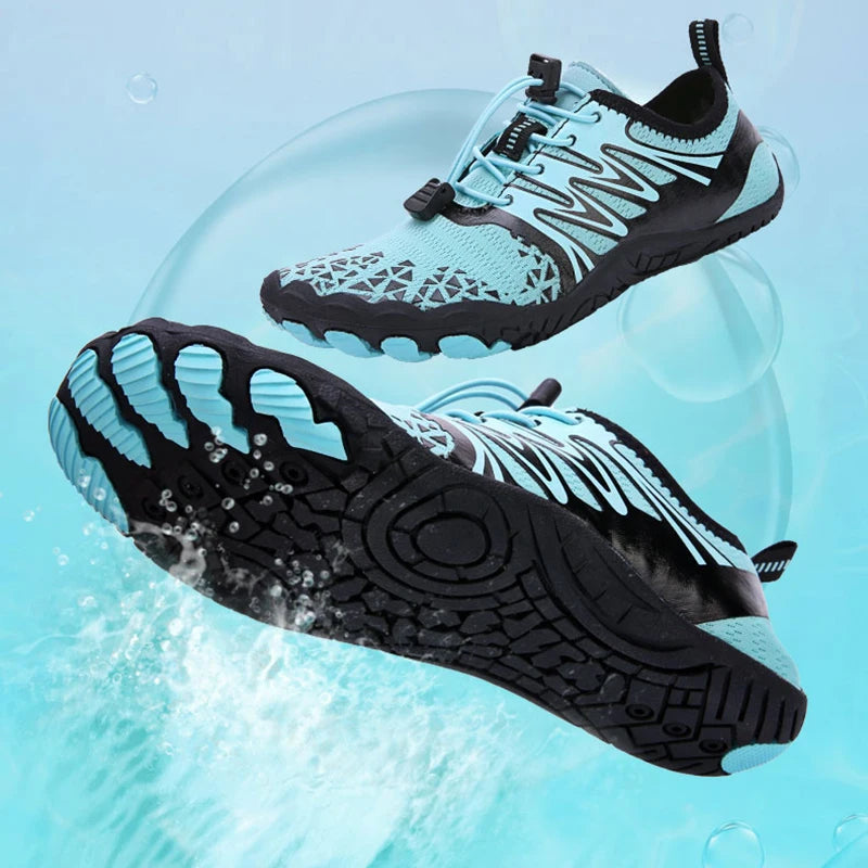 EOCENE Uomo Donna Scarpe acquatiche per sport all'aperto a piedi nudi: ad asciugatura rapida, per spiaggia, nuoto, fitness, guado, escursionismo, ciclismo, scarpe da ginnastica acquatiche