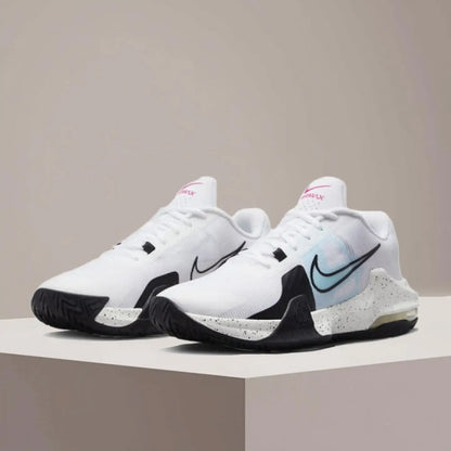 Nike Air Max Impact 4 alacsony szárú kosárlabdacipő – alkalmi, sokoldalú, csúszásgátló, tartós, párnázott DM1124-101