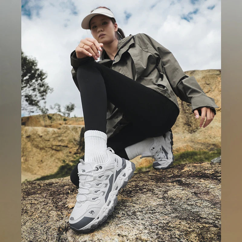 Bărbați Femei Pantofi de drumeție Antiderapant Trekking Pantofi sport pentru activități în aer liber Pantofi de camping Antrenament Jogging Pantofi respirabili pentru alpinism și trasee montane