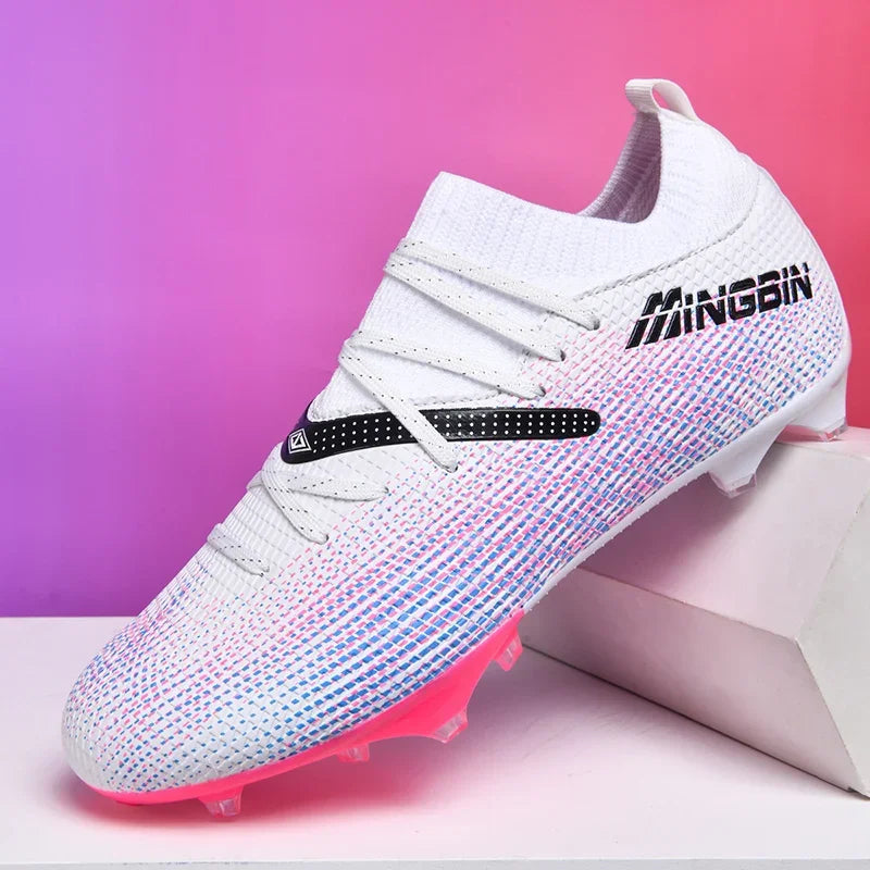 Moški nogometni čevlji Profesionalni nogometni čevlji Športni čevlji za futsal Ženski Unisex Ultralahki Visokokakovostni TF/FG športni čevlji