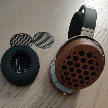 Kit de coque pour écouteurs DIY Walnut pour écouteurs. Accessoires pour écouteurs supra-auriculaires