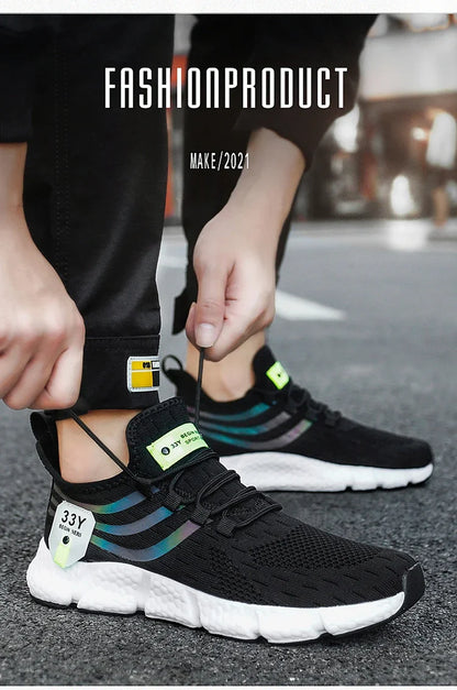 Trend dihalni moški športni čevlji za pomlad in jesen Tenis Masculino Zapatillas Hombre modni tekaški čevlji