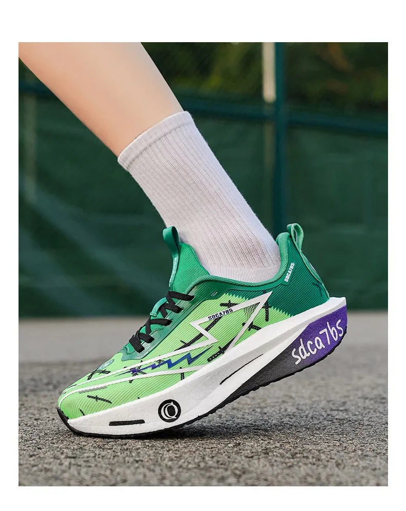 Running Shoes Carbon Board Men Marathon Sports Speciality Breathable Lightweight Women's Comfortable Athletic Outdoor Sneakers
