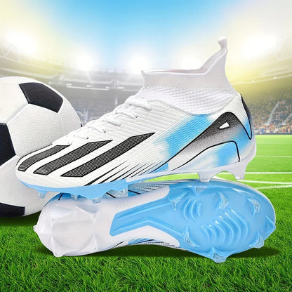 New Men's Football Boots Cleats Boys Ultralight Sport Soccer Shoes Adult Professional Non-Slip Comfortable Training Match Grass