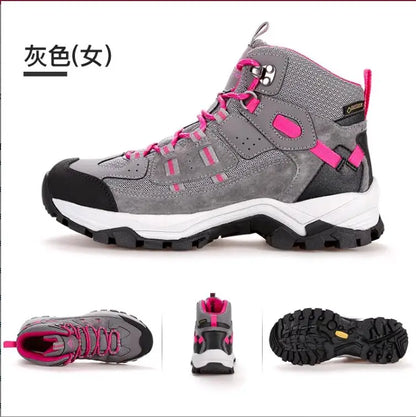 HUMTTO Hiking Shoes Men Winter Outdoor Sports Climbing Shoes hunting shoes Warm women Trekking  Sneakers ankle boots  Tactical