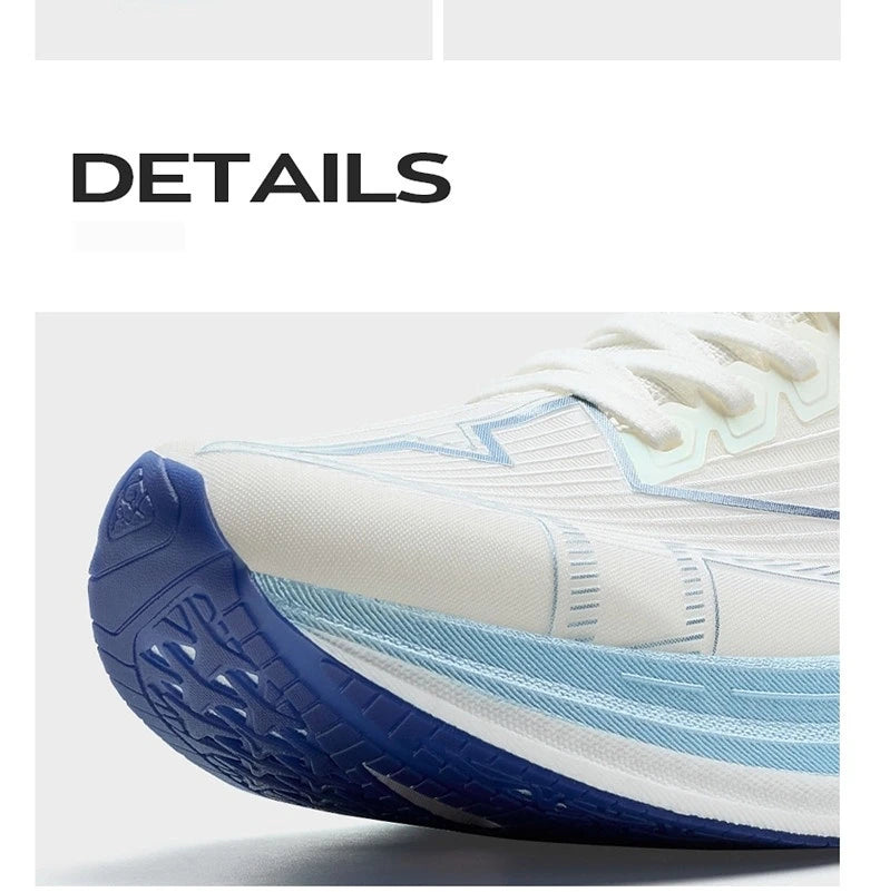 Xtep One Piece Modeling 5.0 Impact-Resistant Men's Lightweight Quick-Drying Marathon Running Sneakers 874219110036