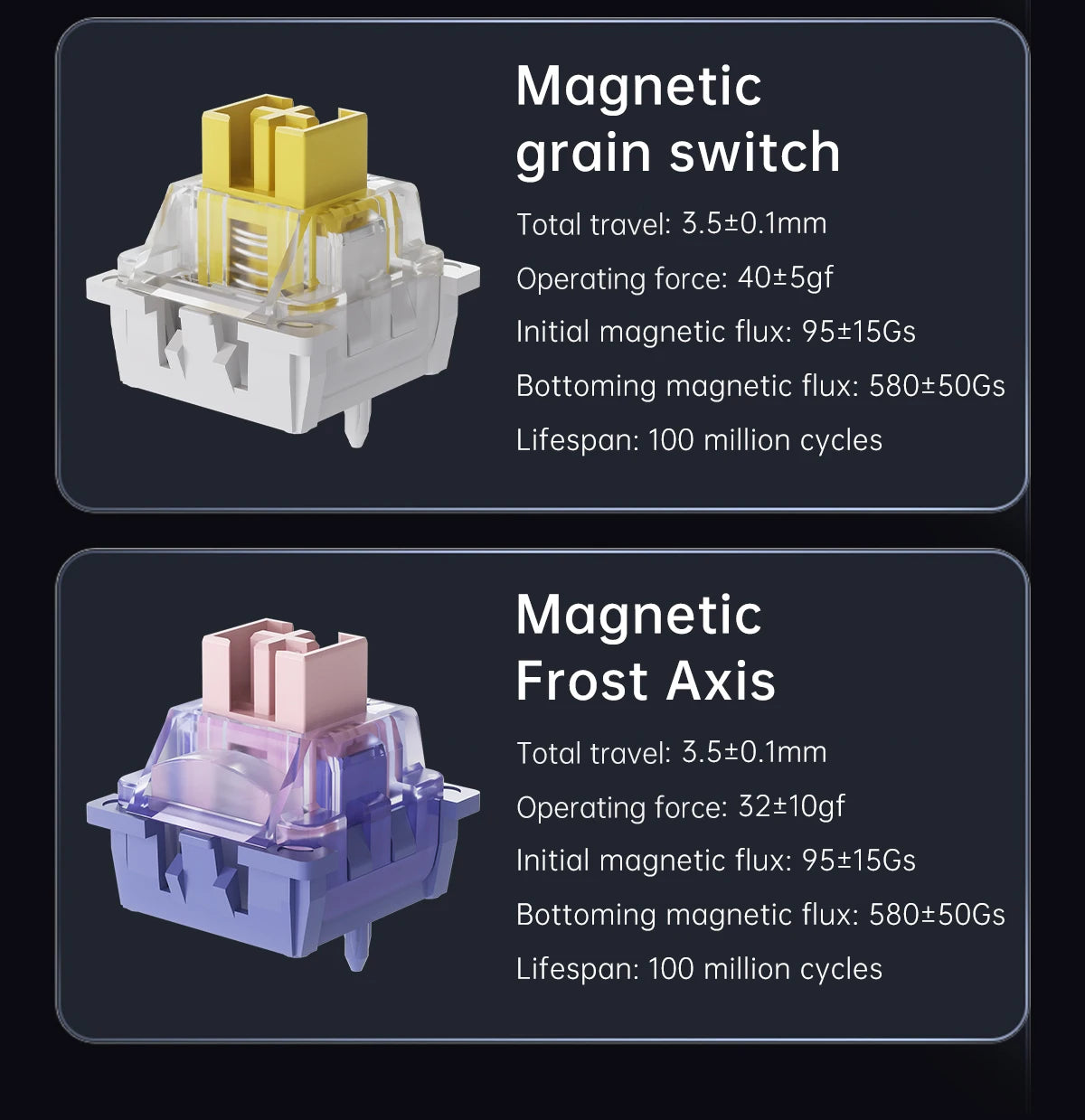 AJAZZ AK980 MAX Wired Magnetic Switch Keyboard 0.01mm 8K Mechanical Keyboards Hot Swap ARGB E-sports Games Customized Keyboard