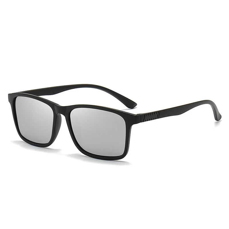 KLASSNUM Sunglasses Man TR Frame Polarized Sunglasses Yellow Driving Sun Glasses Fishing Sports UV400 Shades Classic Eyewear New
