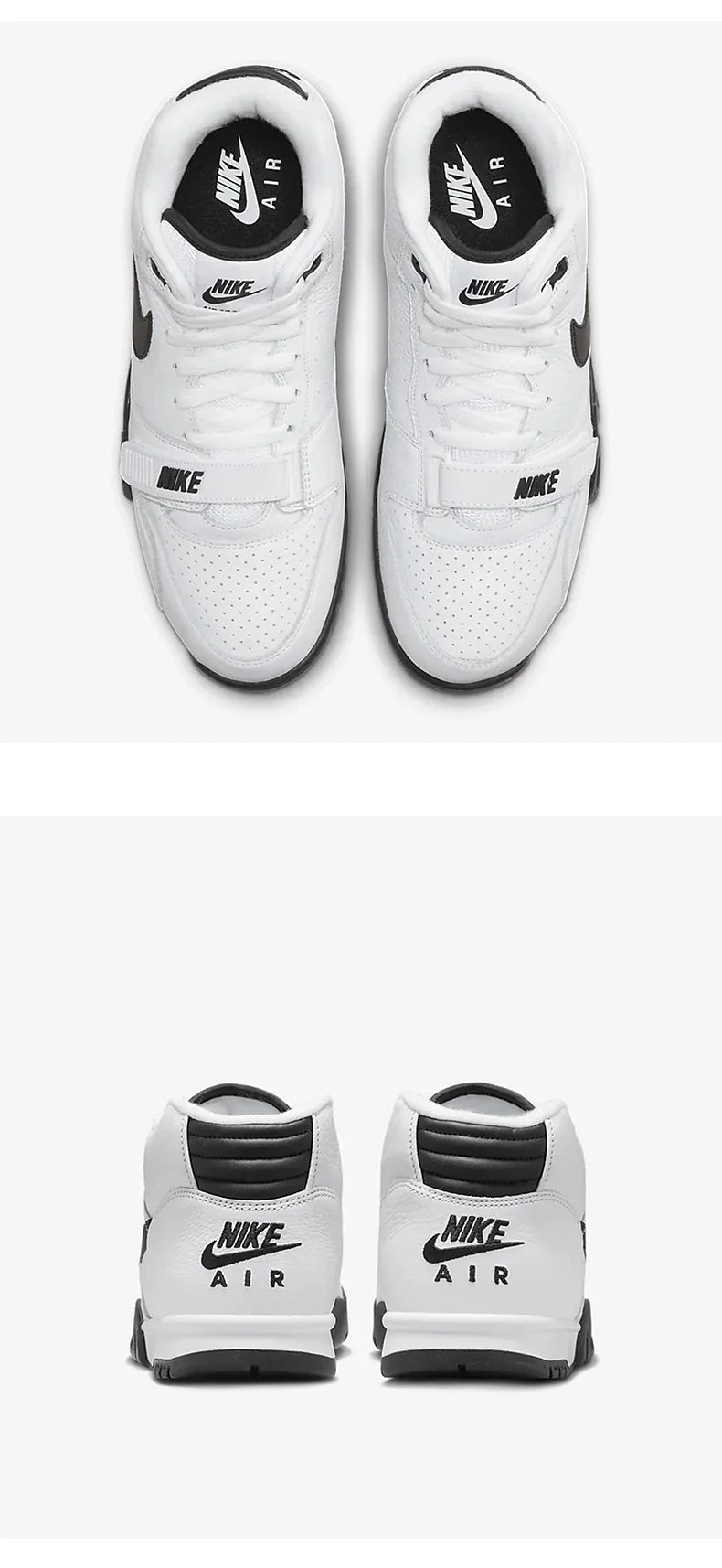 Αυθεντικά ανδρικά παπούτσια Nike Air Trainer 1 με Velcro για καθημερινή χρήση FB8066-100