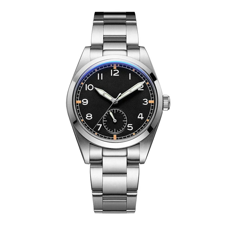 Orologio da uomo ADDIESDIVE 36mm al quarzo VH60, luminoso BGW9, vetro bombato, impermeabile 10Bar, in acciaio inossidabile