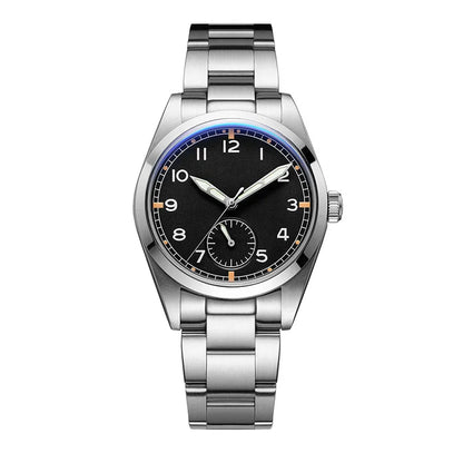 Orologio da uomo ADDIESDIVE 36mm al quarzo VH60, luminoso BGW9, vetro bombato, impermeabile 10Bar, in acciaio inossidabile
