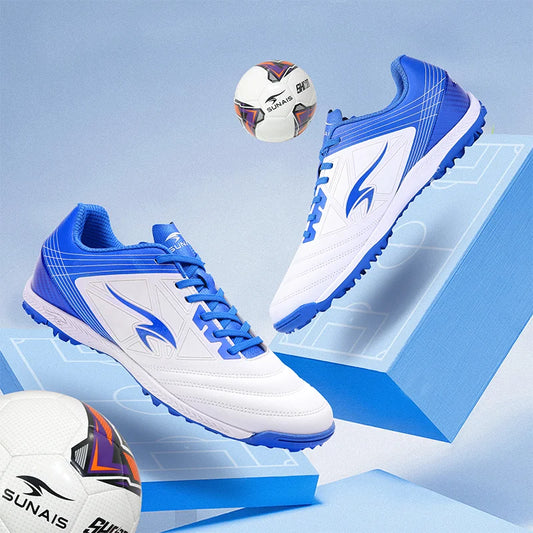 SUNAIS Men's Training TF Soccer Shoes Artificial Grass Anti-Slippery Youth Football Shoes AG Women's Sports Training Shoes 835230