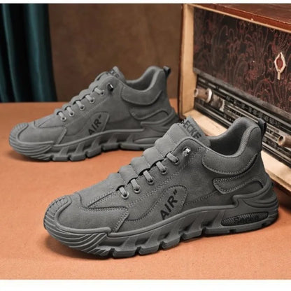2025 Fall Fashion Men's Casual Shoes Black Simple Breathable Board Shoes Wearable and Comfortable EVA Jogging Shoes