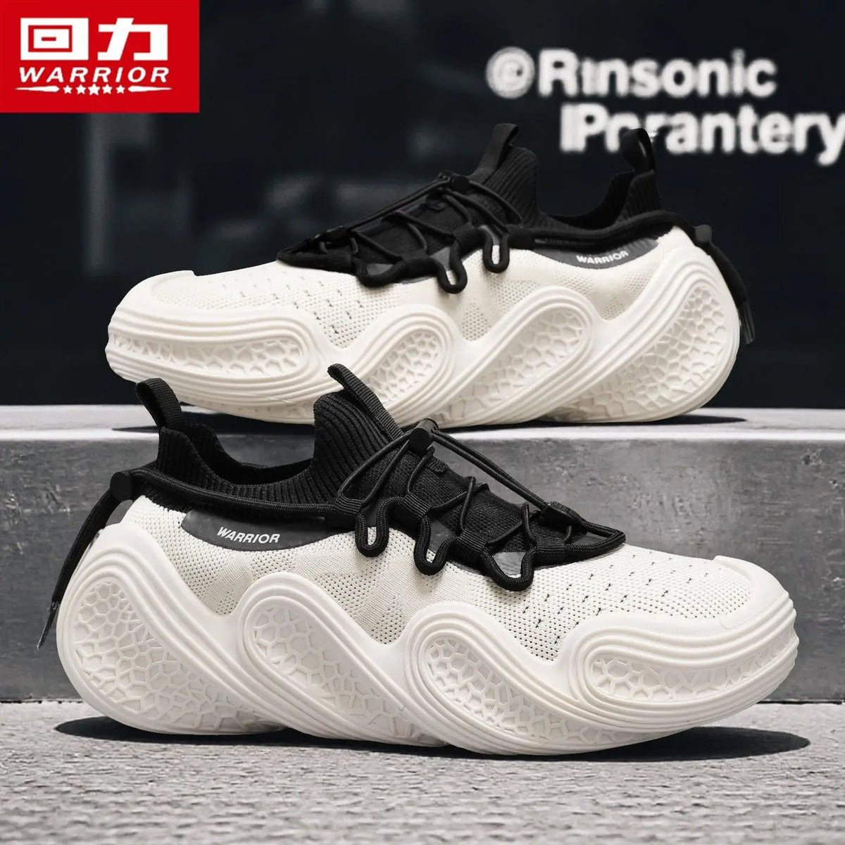 Warrior Original Brand Moški športni copati Trend Mesh Dihajoči Mehki dizajn Športni copati Poletni copati za hojo in tek Moški copati za prosti čas