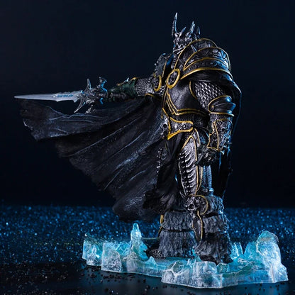 Model figurină anime World of Warcraft periferice de joc 36cm, al 7-lea Lich King Illidan Stormrage, decorațiune pentru birou, cadouri, jucării pentru copii