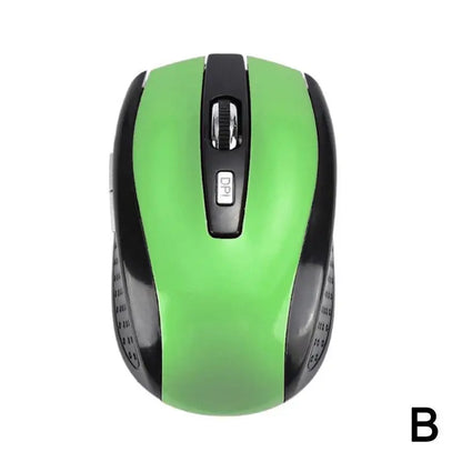 2.4GHz Wireless Mouse, Optical Mice with USB Receiver, Gamer 6 Buttons Mouse for Computer, PC, Laptop Accessories