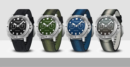 PAGANI DESIGN Men's Mechanical Watch Luxury Sapphire Glass Luminous Automatic Watch 200M Waterproof Stainless Steel Watch