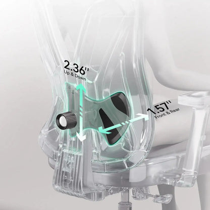 Smart Ergonomic Office Chair Fully Automated Lumbar Tracking 4D Headrest 720° Adjustable Armrests Mesh Swivel Chair Stylish