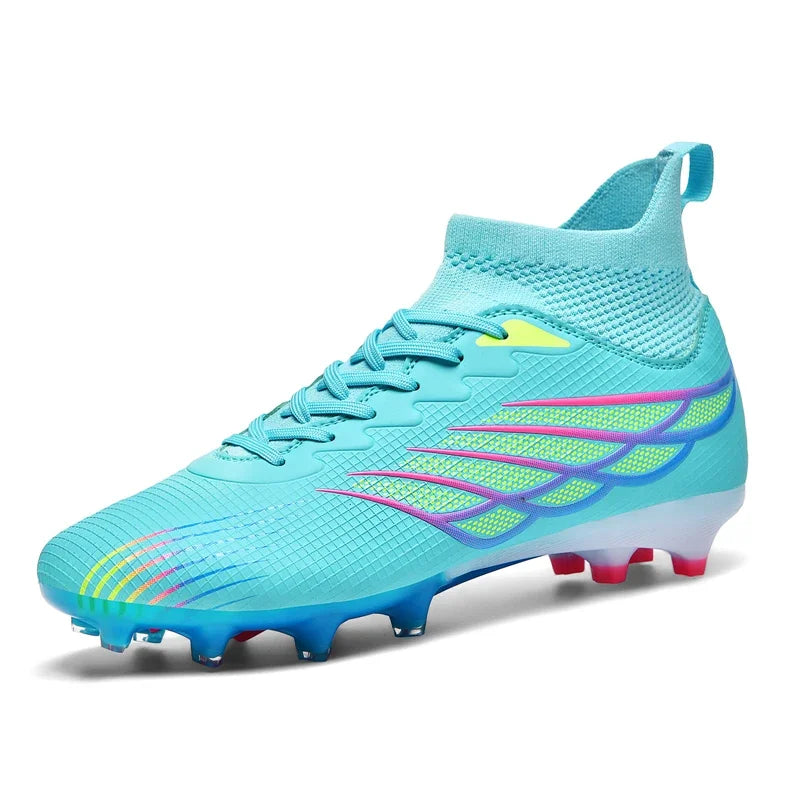 2026 Superfly FG Football Boots Outdoor Soccer Cleats Black Shoes Soft Sport Professional Shoes Breathable Comfortable Boots Plus