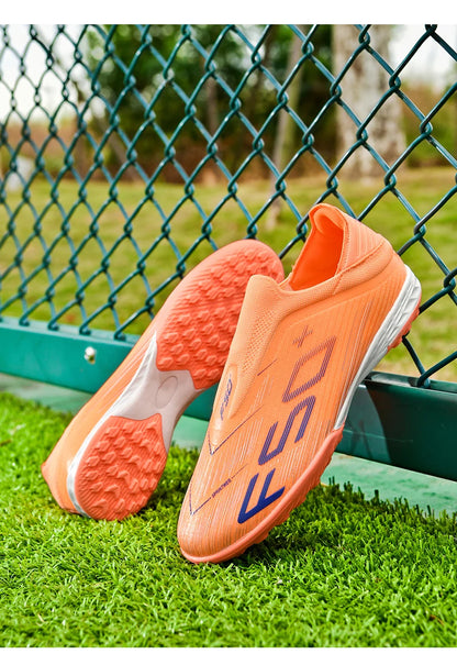 New Men Soccer Shoes Futsal Football Boots Sneakers Match Grass Cleats High-quality Non-Slip Indoor Hot-selling High-top Outdoor