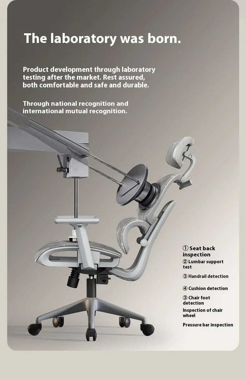 OEING High Back Ergonomic Office Chair with 3D Headrest, Adjustable Lumbar Support, 3D Armrests, Reclining Computer Gaming Chair