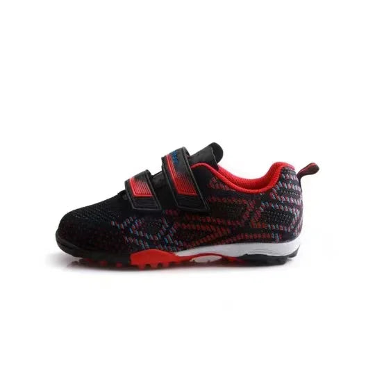 Personality Stylish and Comfortable Boys Girls Training Game Sneakers Indoor Outdoor Lawn Youth Student Soccer Shoes 25-35#