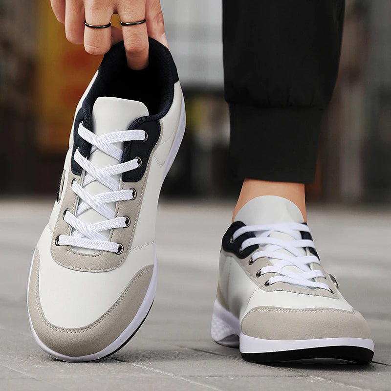 Pantofi din piele pentru bărbați Balan – Adidași la modă, pantofi sport, adidași respirabili pentru bărbați, încălțăminte antiderapantă, pantofi de vacanță pentru bărbați