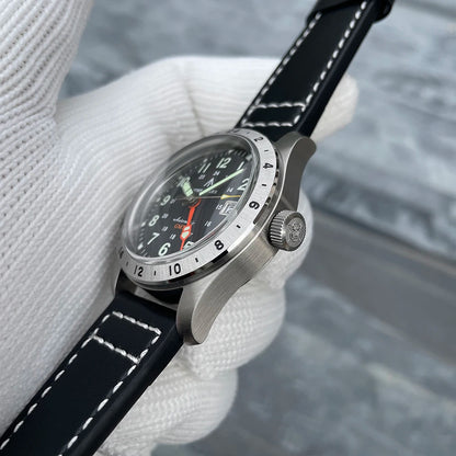 STEELFLIER Official SF792 GMT Mechanische Armbanduhr NH34 Uhrwerk Super BGW9 C3 Leuchtmasse 200M wasserdichte Luxus-Taucheruhr für Herren