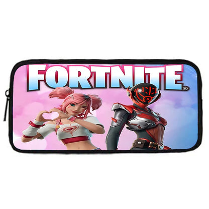Hot Game Child Backpacks Lunch Bag Pencil Case Pupil Large Capacity School Bags Design-F-FortniteS For Boy Girl Best Gift
