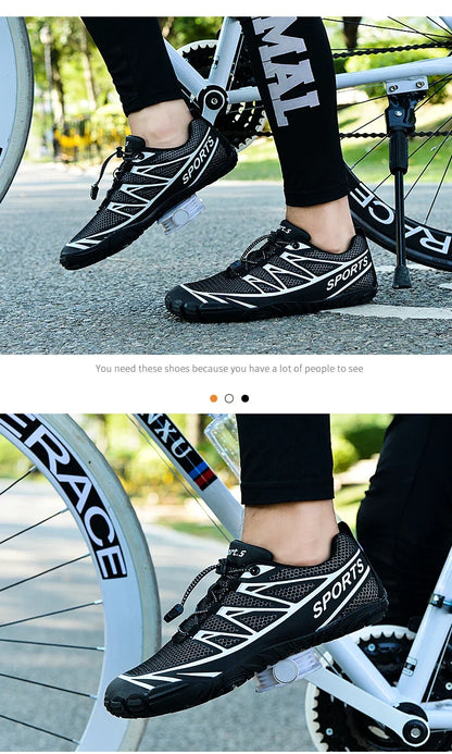 2024 New Casual MTB Cycling Shoes for Men and Women Road Bike Shoes Outdoor Racing Sport Mountain Bicycle Sneakers Sapatilha Ciclismo