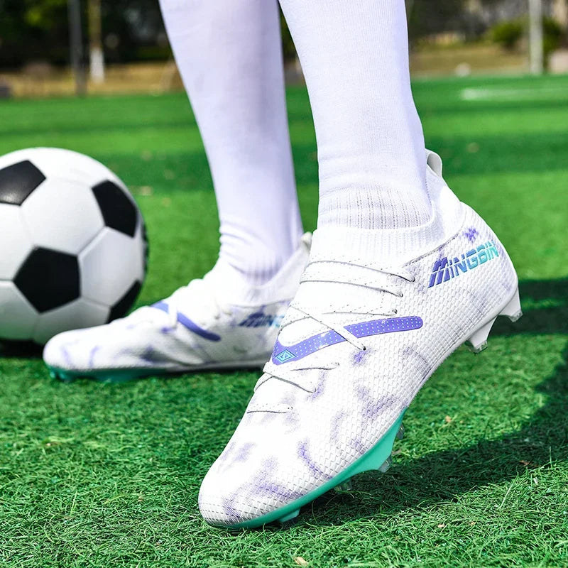 Moški nogometni čevlji Profesionalni nogometni čevlji Športni čevlji za futsal Ženski Unisex Ultralahki Visokokakovostni TF/FG športni čevlji
