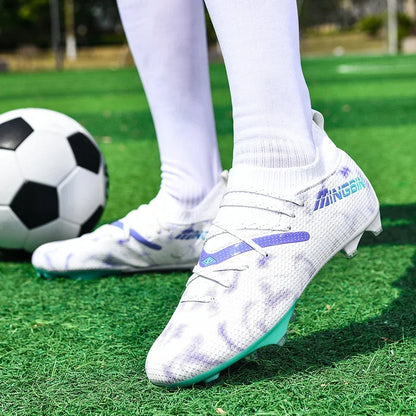 Moški nogometni čevlji Profesionalni nogometni čevlji Športni čevlji za futsal Ženski Unisex Ultralahki Visokokakovostni TF/FG športni čevlji