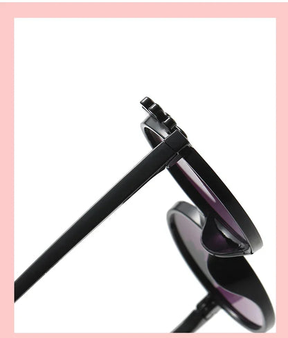 New Children's Glasses Floret Anti-ultraviolet Fashion Children's Sunglasses Outdoor Shading Travel Children's Mirror Eyewear