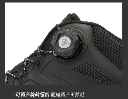 CAMSSOO Hiking Shoes Men Snow boots Outdoor Sports Climbing Shoes women Trekking Sneakers ankle boots hunting shoes travel boots