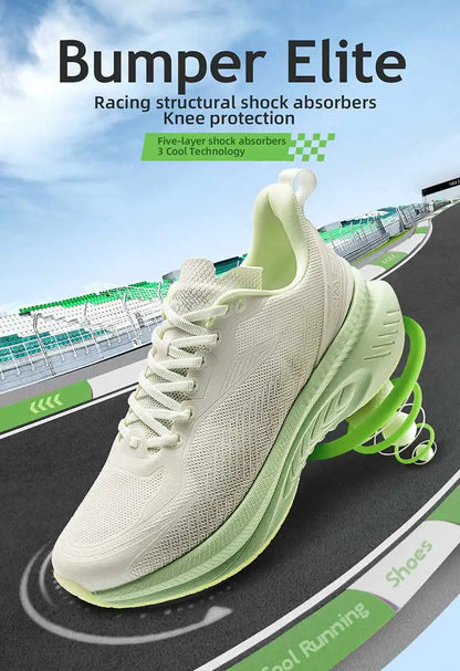 Zapatillas deportivas de running Onemix New Original para hombre, ligeras, transpirables, antideslizantes, con malla suave, amortiguación y absorción de impactos