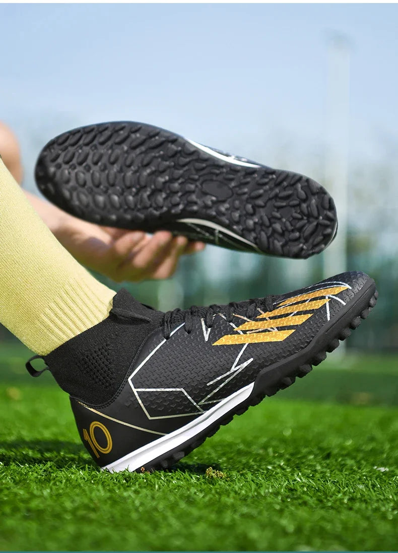 Chaussures de football professionnelles pour hommes, originales, résistantes, décontractées, ultralégères, antidérapantes, pour terrain de football