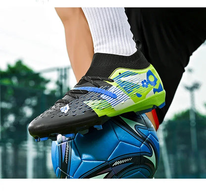 Nouvelles chaussures de football professionnelles pour hommes, crampons de football de société, chaussures de football d'intérieur, bottes d'entraînement originales, chuteira de terrain rapide