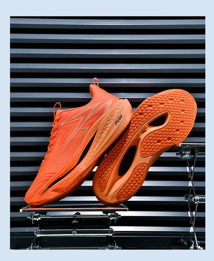 Men's Running Shoes Specialty Marathon Sports Shoes Breathable Lightweight Carbon Plate Women's Trend Athletic Sneakers Women