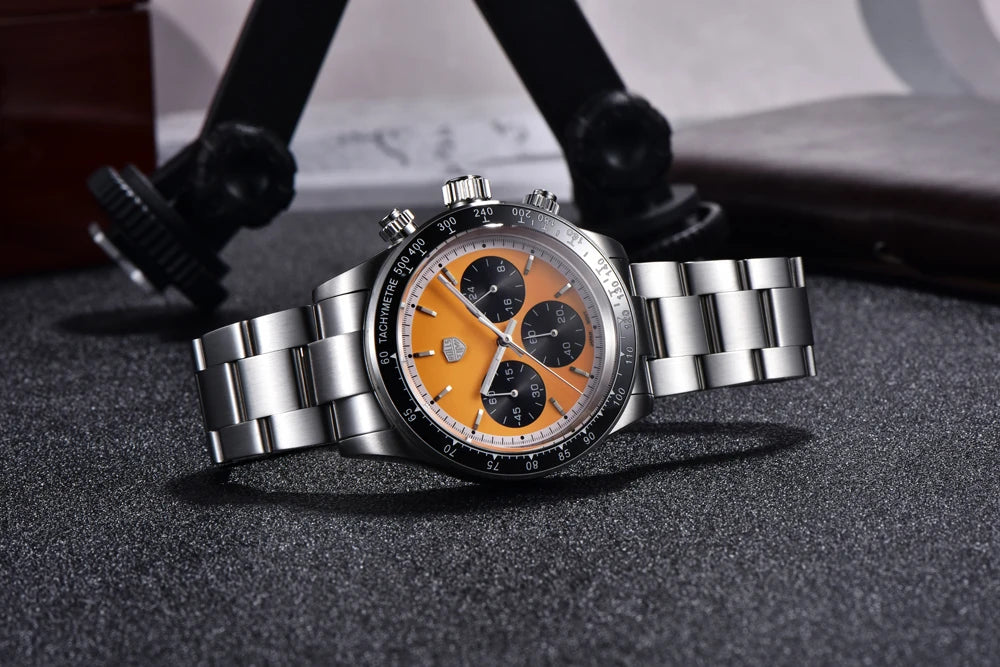 RollsTimi 2025 New Men's Watches Top Luxury Man Quartz Wristwatches Chronograph AR Sapphire Mirror Waterproof Sports Clock Gift