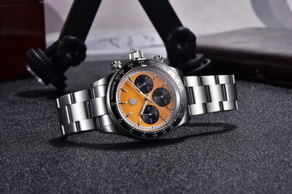 RollsTimi 2025 New Men's Watches Top Luxury Man Quartz Wristwatches Chronograph AR Sapphire Mirror Waterproof Sports Clock Gift
