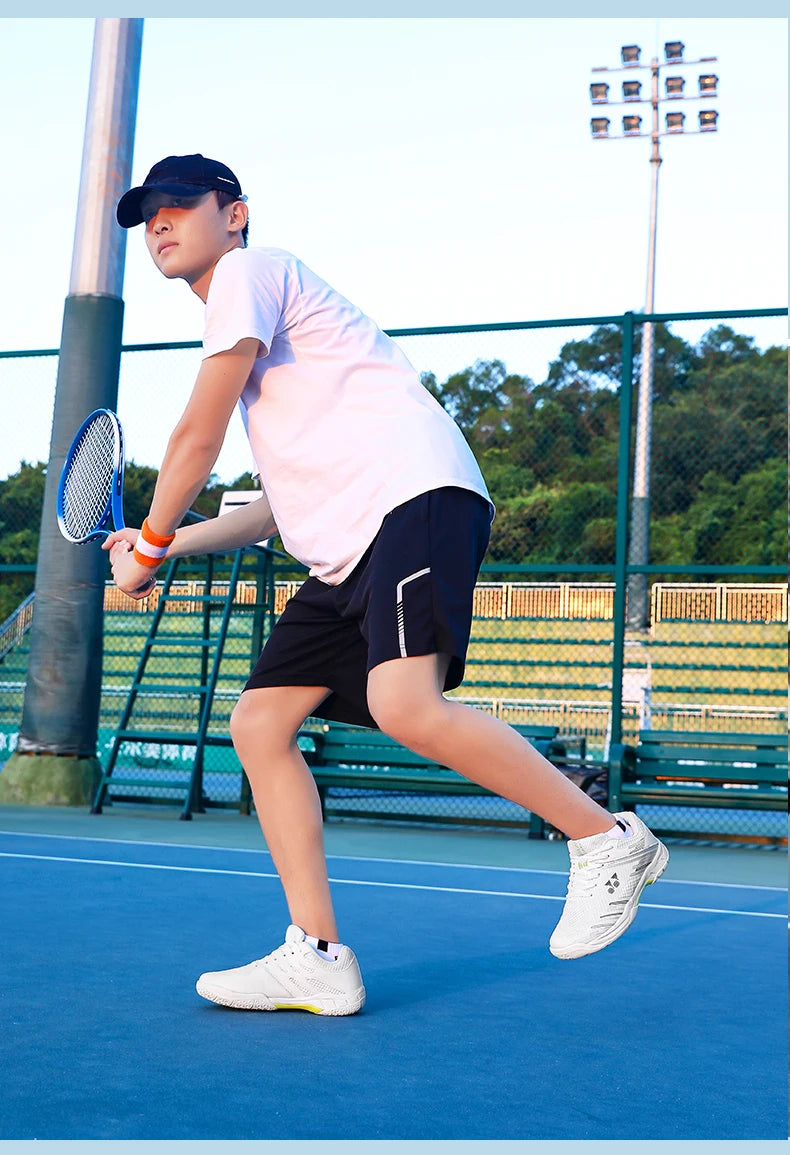 Professzionális tollaslabda cipők, férfi cipők, lélegző, csúszásgátló tenisz- és sportcipők férfiaknak és nőknek, edzőcipők