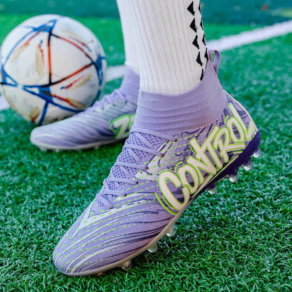 Uomo Donna Scarpe da calcio Scarpe da calcio per esterni Scarpe da calcio antiscivolo per campi da calcio Scarpe da futsal ultraleggere Scarpe da calcio con tacchetti TF/FG