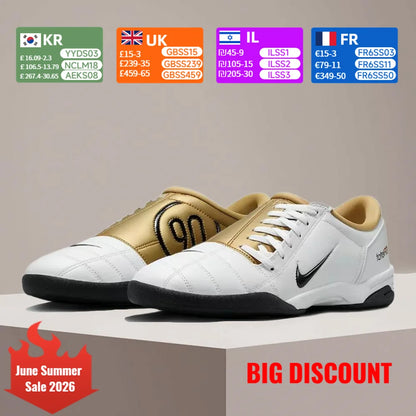 Nike Total 90 III moški nizki modni nogometni čevlji: zračni, lahki, udobni, protizdrsni in trpežni HJ9351-101