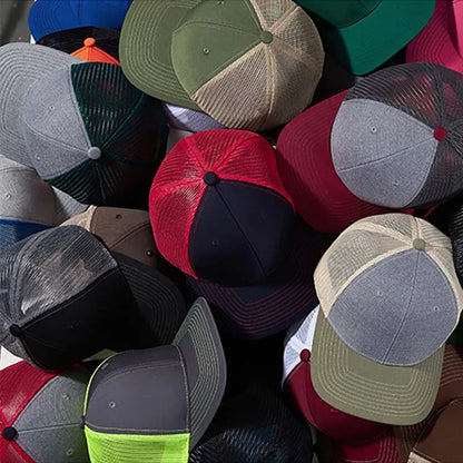 High Quality Mesh Baseball Cap Women Men Summer Cotton Breathable Sunhat Unisex Adjustable Snapback Trucker Hats Male Female