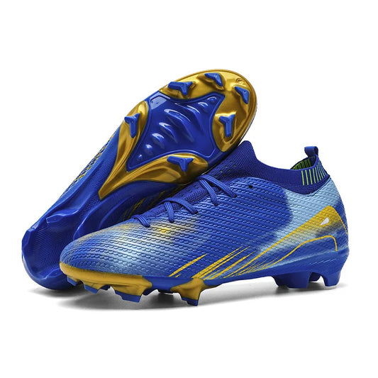 Professional Men's Outdoor FG Football Shoes, Durable Comfortable Training Shoes for Adults and Teenagers, Non-slip Soccer Shoes