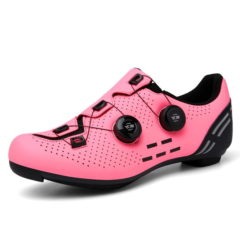 Men’s Professional MTB and SPD Cycling Shoes Mountain Racing Shoes Women’s Mountain Racing SPD Road Cycling Shoes