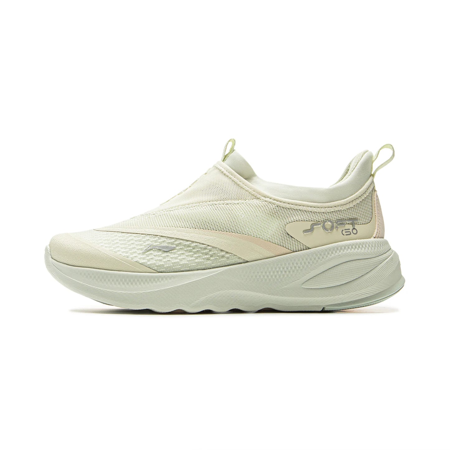 Li-Ning Women's SOFT GO 2 Slip-On Casual Walking Shoes COMFOAM Breathable Flexible Li-Ning Comfortable Sports Sneakers AGLV006