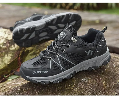 Men's Hiking Shoes Breathable Mesh Sports Single Shoes Summer Outdoor Wear-resistant  Hiking and Hunting Tactical Sports Shoes